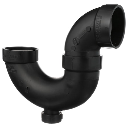 Charlotte Pipe And Foundry 2 in. P Trap Black 44032